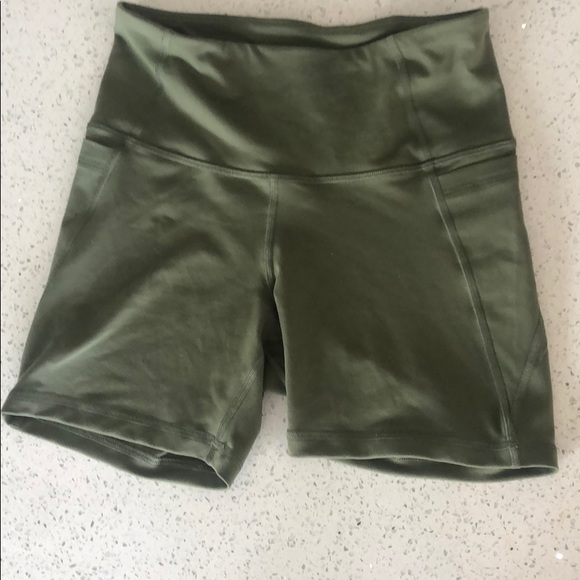 high waisted 5 inch inseam shorts